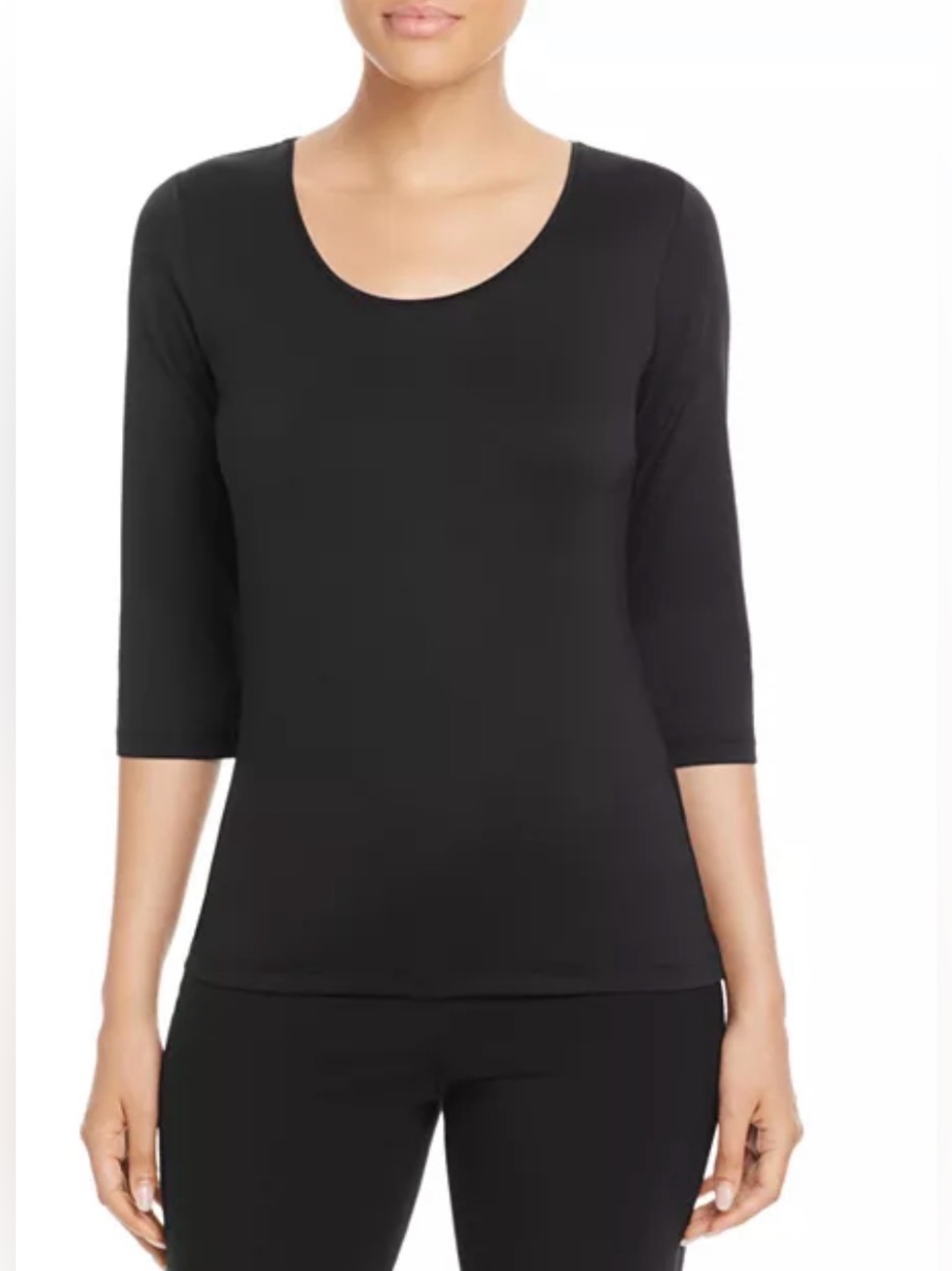 BOSS HUGO BOSS Scoop Neck Tee 3/4 Length Sleeve